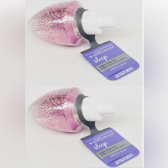 Bath & Body Works Other - NIGHT TIME TEA Wallflowers Sleep Nightlight Plug-In Refills by Bath & Body Works